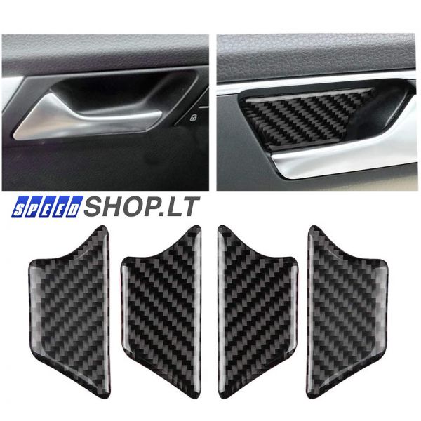 PASSAT B7 CC Carbon rankenėlių apdaila